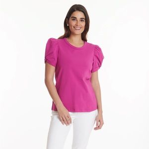 Brand New Women’s Tyler Boe Shirt Top Style: 11002V Color: Bougainvillea Large